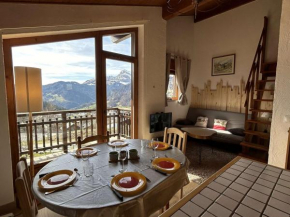 Charmant T2 Mezzanine, Balcon, 6 Pers, Centre de Notre-Dame-de-Bellecombe - FR-1-595-27